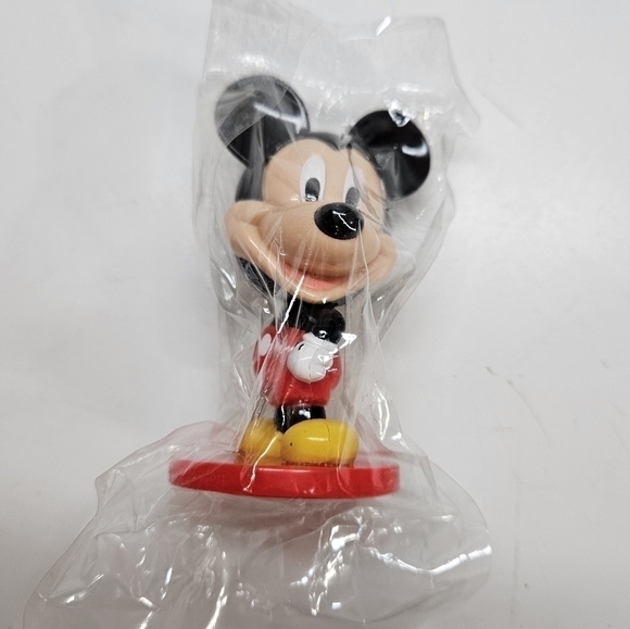 VINTAGE NEW Kellogg's Cereal Promo Disney Mickey Mouse Mini Bobble Head - Picture 1 of 3